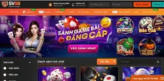 Các trò chơi hot nhất được nhiều người chơi yêu thích trên SV88